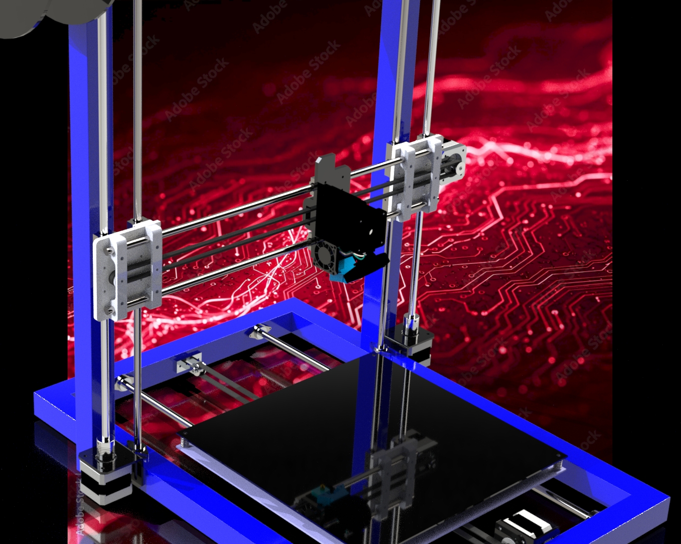 3D打印机（方管框架）